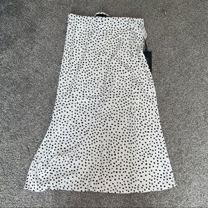 Polka dot skirt